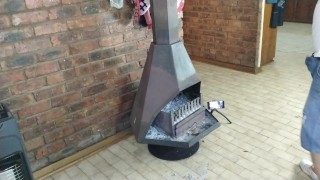 Good times at the fireplace.